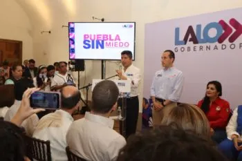 Arremete Eduardo Rivera contra Morena y cuestiona estrategia de seguridad