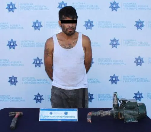 Prevalecen acciones contra el robo a casa habitación; detiene SSPTM a probable responsable