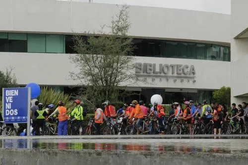 El Tec de Monterrey en Puebla, lleva a cabo la primera rodada en bicicleta