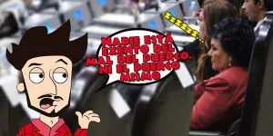 Captan a Carmen Salinas echando pestaña en el Congreso