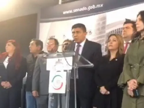 Senadores piden a dirigencia de Morena medir a Armenta para la gubernatura de Puebla