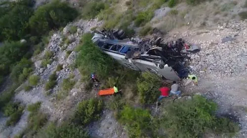 Al menos 11 muertos y 15 heridos deja accidente carretero en Tamaulipas