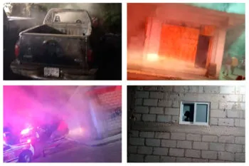 Incendian vehículos y una vivienda de exalcalde de Palmar de Bravo; el ataque armado desata nueva ola de tensión en la zona