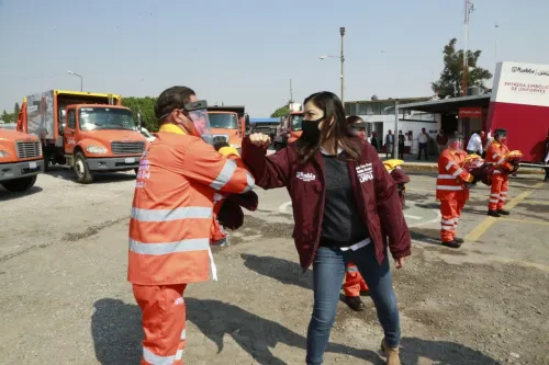 Dignifican y honran la labor del personal de limpia durante la pandemia