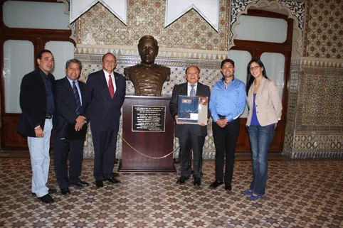 Visita diputado de Campeche Enrique Kú Herrera Congreso del Estado de Puebla