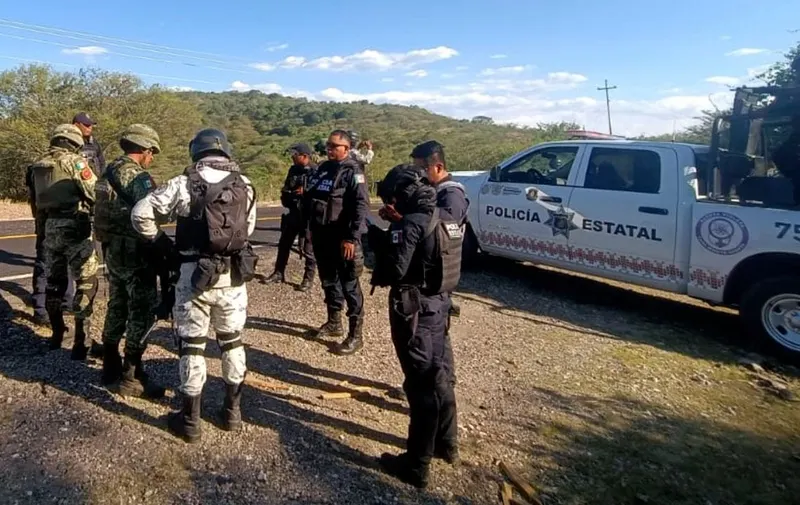 Guardia Nacional y policías