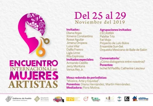 Presenta Secretaría de Cultura Encuentro Internacional de Mujeres Artistas