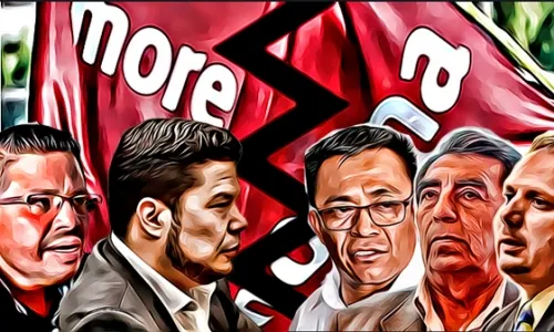 Morena Puebla se perrediza en dos bloques