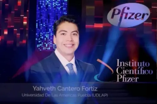 Egresado de la UDLAP obtuvo el premio AMFEM-Pfizer 2020 
