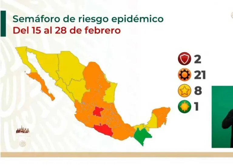 Puebla regresa a semáforo naranja