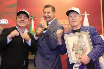 Julio César Chávez y “El Travieso” Arce subirán al ring en Puebla con causa: prevenir adicciones en la juventud