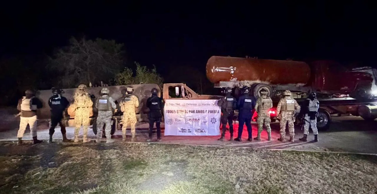 Aseguran vehículos presuntamente usados para robo de hidrocarburo en Tlahuapan