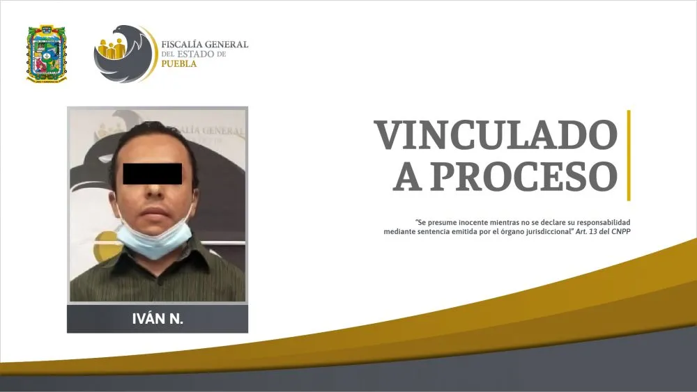 Iván N., presunto responsable del delito de homicidio calificado.