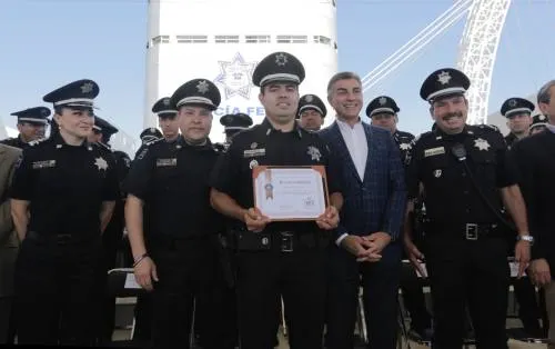 Gali y PF reconocen a elementos operativos de la División de Seguridad regional en el estado