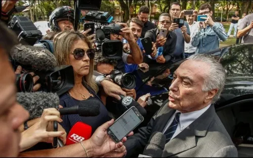 Liberan al ex presidente brasileño Temer tras una semana en prisión