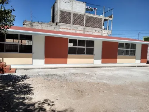 Alumnos del Preescolar Rosario Castellanos cuentan ya con 3 aulas y 4 sanitarios