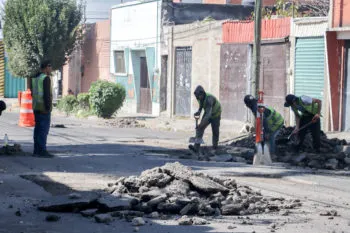 Ayuntamiento de Puebla anuncia arranque de megaprograma de bacheo en 25 días
