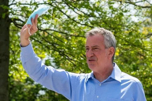 Bill de Blasio, irá a tribunales sí Trump envía fuerzas federales a Nueva York