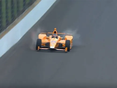 Video: Fernando Alonso arrolla a dos pájaros