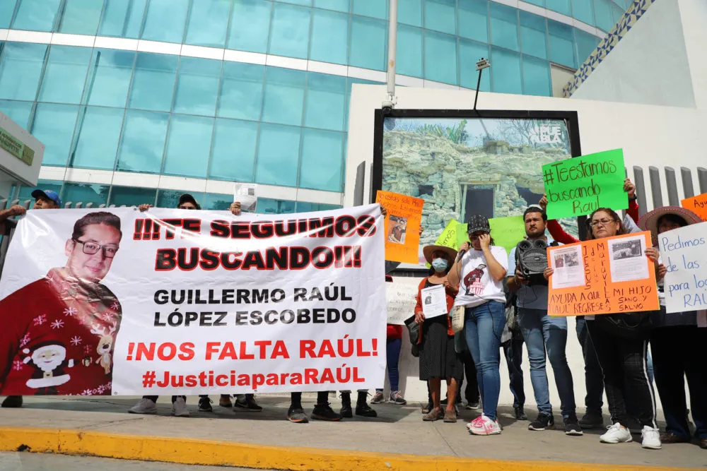 Guillermo Raul Lopez Escobedo Marcha