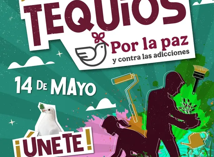 Imjuve convoca a participar en la Jornada Nacional de Tequios por la Paz y contra las Adicciones