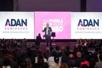 Adán Domínguez presenta Tercer Informe de Gobierno en el Palacio Municipal