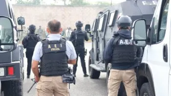 Se implementa operativo interinstitucional por aire y tierra en el municipio de Amozoc para localizar a personas reportadas como desaparecidas