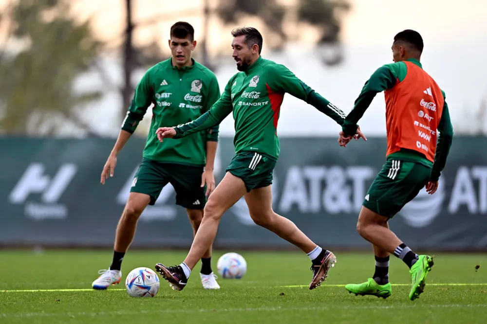 Seleccion Mexicana Entrenamiento