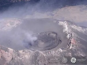 VIDEO: Segob confirma destrucción de domo de lava en el Popocatépetl
