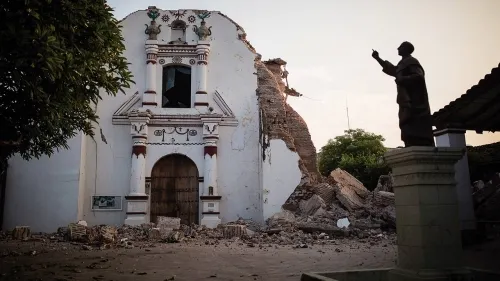Hay un 57% de avance en reconstrucción de templos en el estado