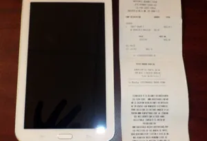 Policías estatales aseguraron a 1 persona que robó una tablet