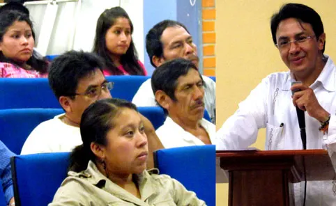 En Sierra Norte, fortalece la CDHEP trabajo con organizaciones civiles