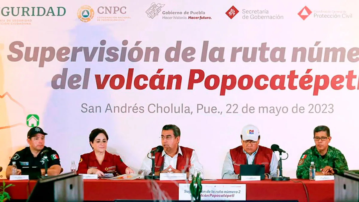 Cespedes Peregrina Supervision Ruta 2 Volcan Popocatepetl