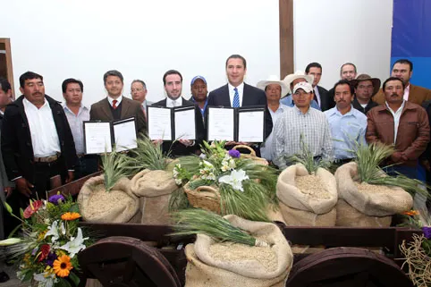 Avanza agricultura por contrato: RMV