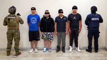 Caen cuatro presuntos operadores de La Familia Michoacana en mercados de Puebla