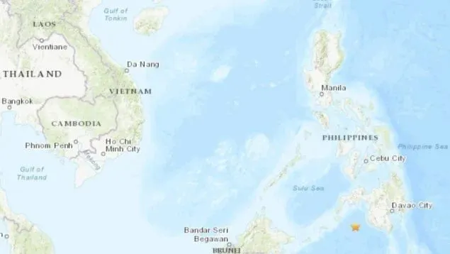 Se registra terremoto de 7.1 en Mindanao, Filipinas