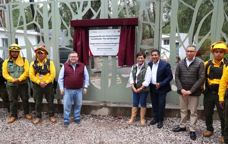 Gobierno de Puebla inaugura vivero forestal de vanguardia con 5 millones de pesos