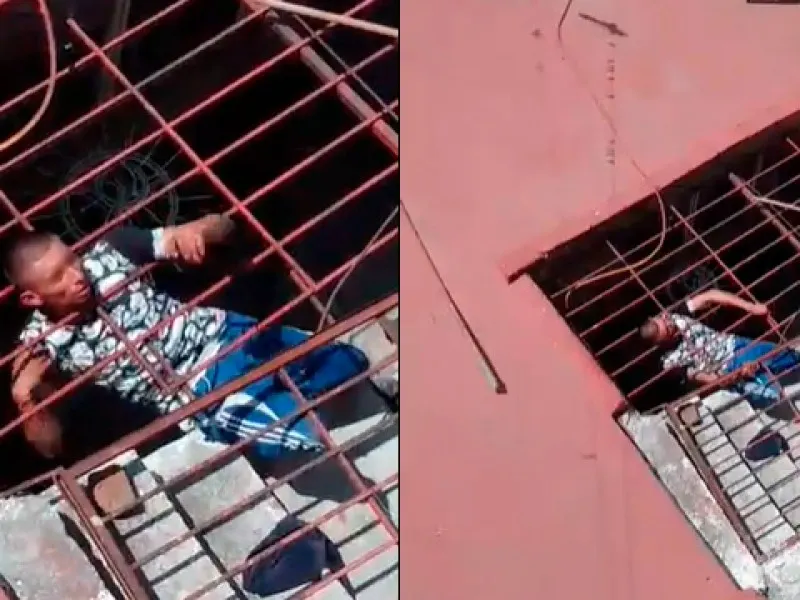 Ladrón queda “atorado “en la casa que atracaba en Morelia
