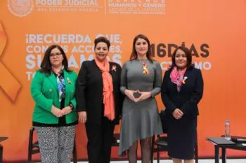 Magistrada presidenta del TEEP comparte experiencia en materia de perspectiva de género