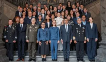 Participa Armenta en mesa de seguridad nacional encabezada por Claudia Sheinbaum