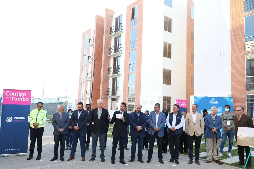 Ayuntamiento De Puebla Y Canadevi Inauguran Viviendas Gracias A Estimulos Fiscales