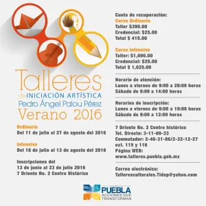 Curso de Verano 2016 en Talleres de Iniciación Artística del Cecap
