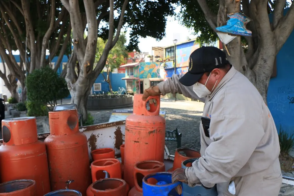 Disminuye gas LP para esta semana en Puebla