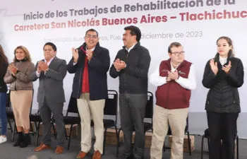Gobierno de Puebla inicia trabajos de rehabilitación de la carretera Puebla-Xalapa