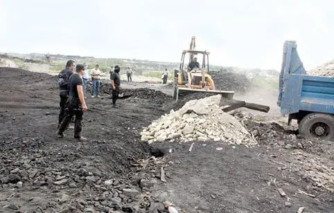 El narco explota una concesión minera en Coahuila