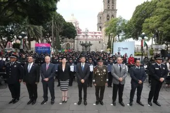 Ayuntamiento de Puebla suma 52 nuevos policías para reforzar la estrategia de seguridad