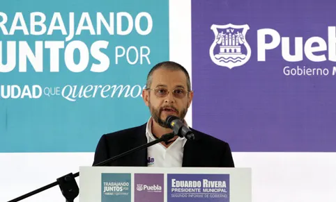 Alejandro Fabre rinde informe de labores como secretario de Medio Ambiente