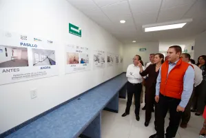 Inauguran gobierno y SEDIF remodelación de Clínica de Especialidades