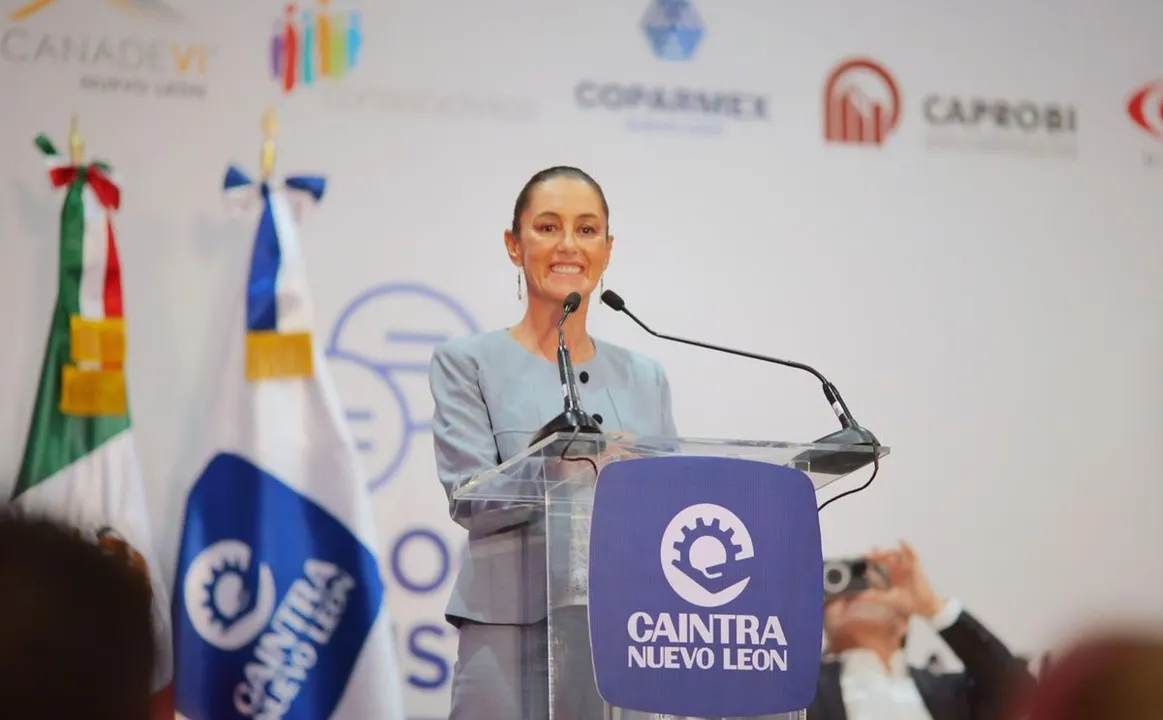Claudia Sheinbaum Caintra Nuevo Leon