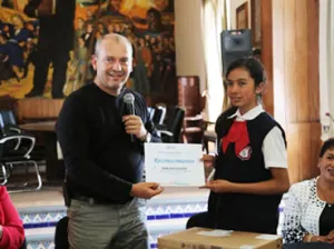 Alumna de Atlixco logra primer lugar en Olimpiadas del Conocimiento Infantil
